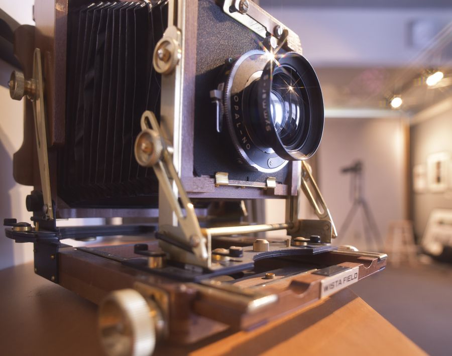 Dane Meyer's Wista 4x5 Field Camera at DG Studio, Tacoma, Washington
