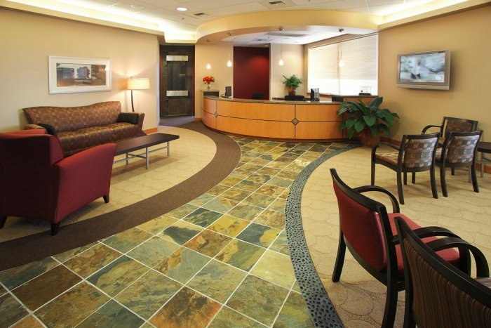 Architectural interior photography | dental interior | designed by SJ Barrett &  Company | Tacoma | Washington